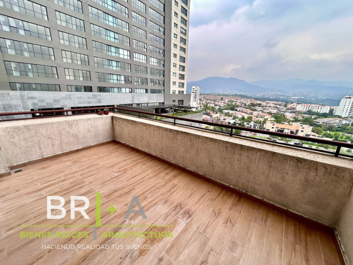 departamento en venta con terraza en interlomas agor
