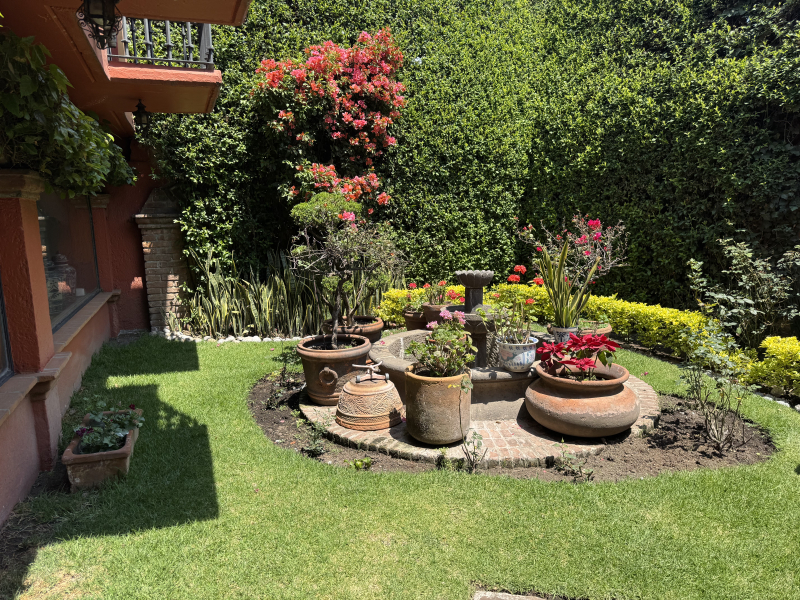 ENCANTADORA CASA EN VENTA CON JARDIN Y ROOFTOP TERRACE - VILLA COYOACAN