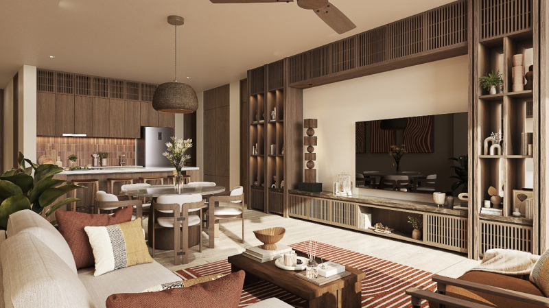 Departamento En Venta En Chicxulub Puerto. Modalidad Fraccional 