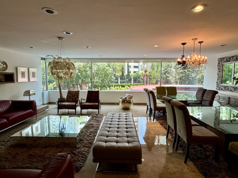 Departamento En Venta Amueblado, Bosques De Las Lomas