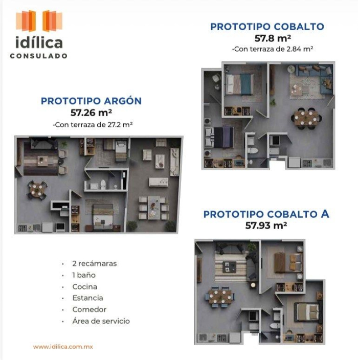 Departamento En Venta En Idilica Consulado