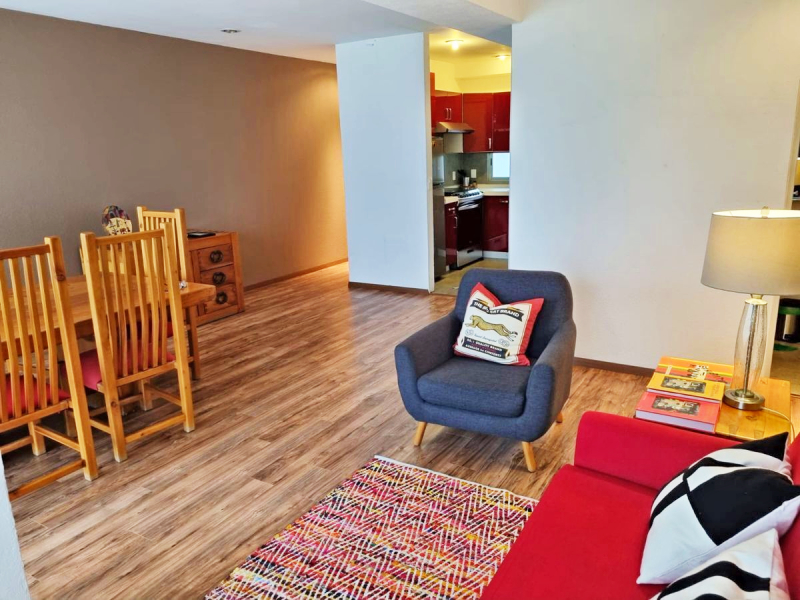departamento amueblado en renta, portika polanco