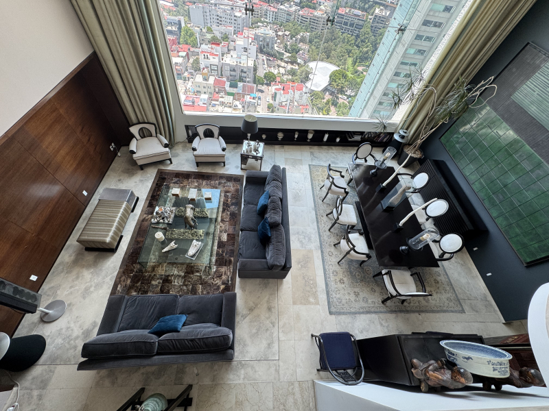 DEPARTAMENTO DE 2 PISOS PENTHOUSE EN VENTA - RESIDENCIAL LA PERLA - BOSQUE DE REFORMA - BOSQUES DE LAS LOMAS