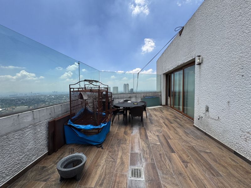 DEPARTAMENTO DE 2 PISOS PENTHOUSE EN VENTA - RESIDENCIAL LA PERLA - BOSQUE DE REFORMA - BOSQUES DE LAS LOMAS