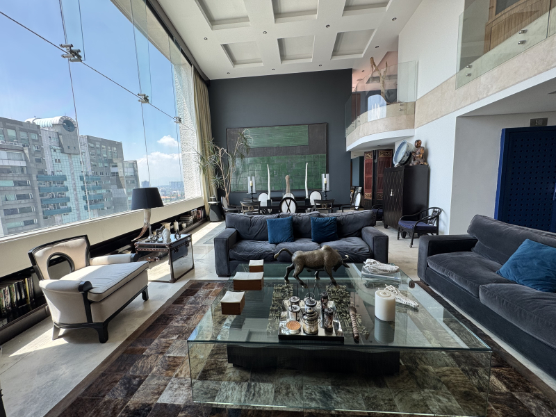 DEPARTAMENTO DE 2 PISOS PENTHOUSE EN VENTA - RESIDENCIAL LA PERLA - BOSQUE DE REFORMA - BOSQUES DE LAS LOMAS