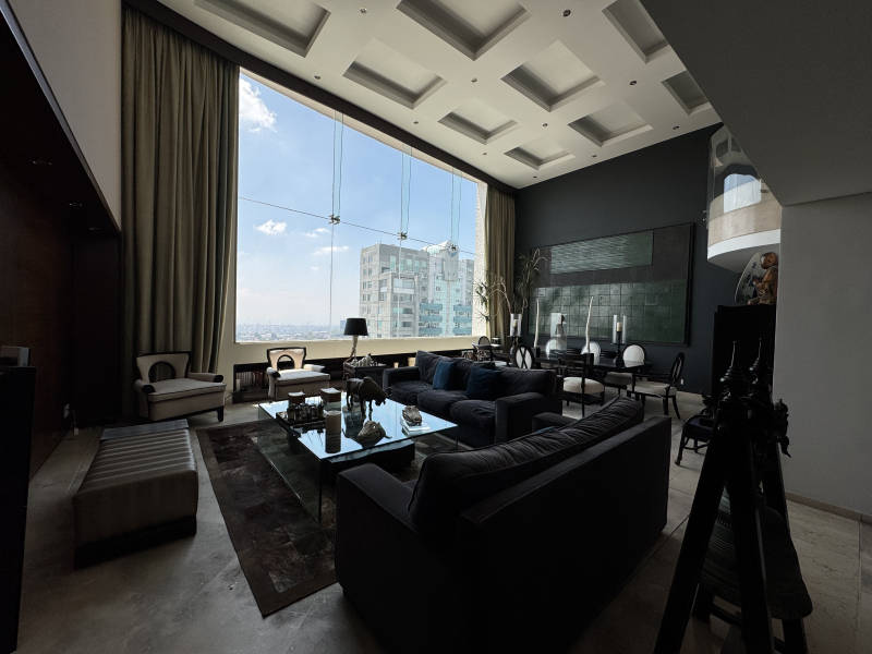 DEPARTAMENTO DE 2 PISOS PENTHOUSE EN VENTA - RESIDENCIAL LA PERLA - BOSQUE DE REFORMA - BOSQUES DE LAS LOMAS