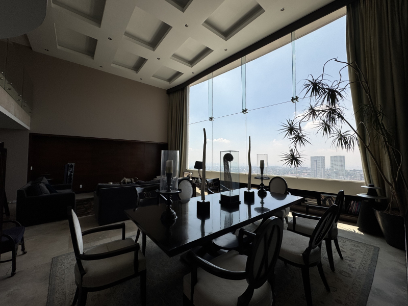 DEPARTAMENTO DE 2 PISOS PENTHOUSE EN VENTA - RESIDENCIAL LA PERLA - BOSQUE DE REFORMA - BOSQUES DE LAS LOMAS