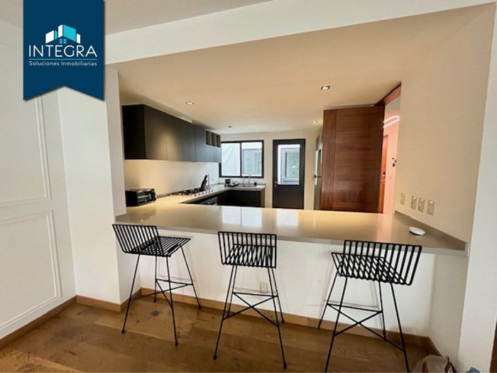 departamento amueblado en renta, platón, polanco