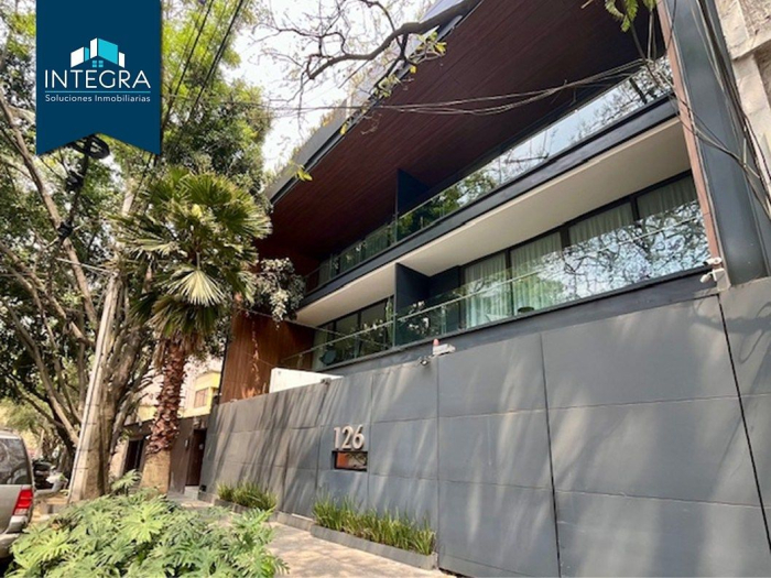 departamento amueblado en renta, platón, polanco