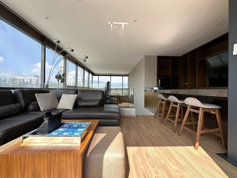 departamento ph con terraza en venta en central park interlomas sin amueblar