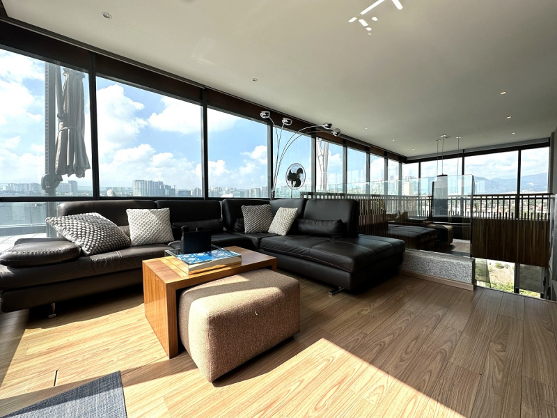 departamento ph con terraza en venta en central park interlomas sin amueblar