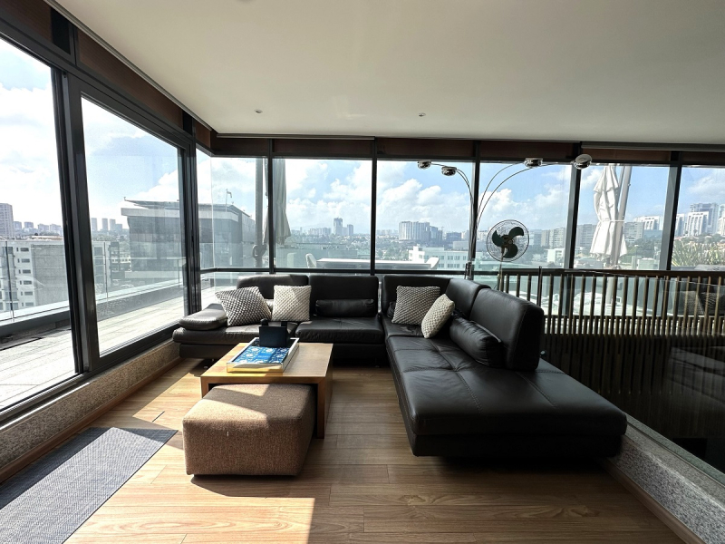 departamento ph con terraza en venta en central park interlomas sin amueblar