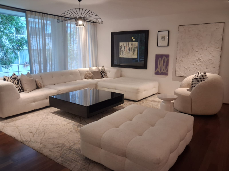 Departamento Renta Moderno Amueblado En Polanco Frente Al Parque De Uruguay