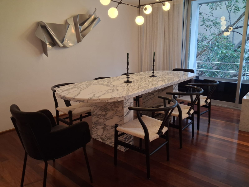 Departamento Renta Moderno Amueblado En Polanco Frente Al Parque De Uruguay