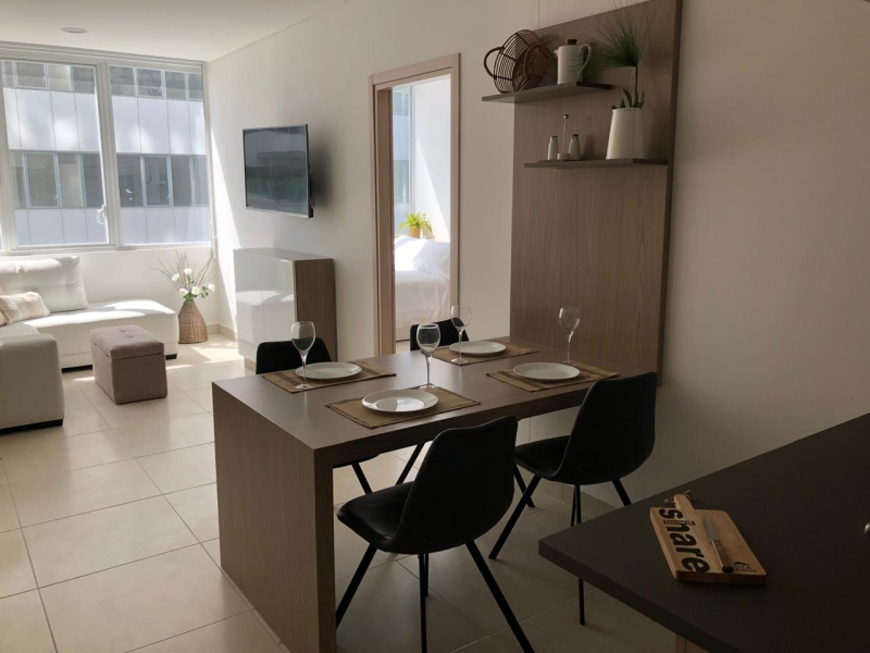 Departamento En Renta Amueblado En Carso Torreo