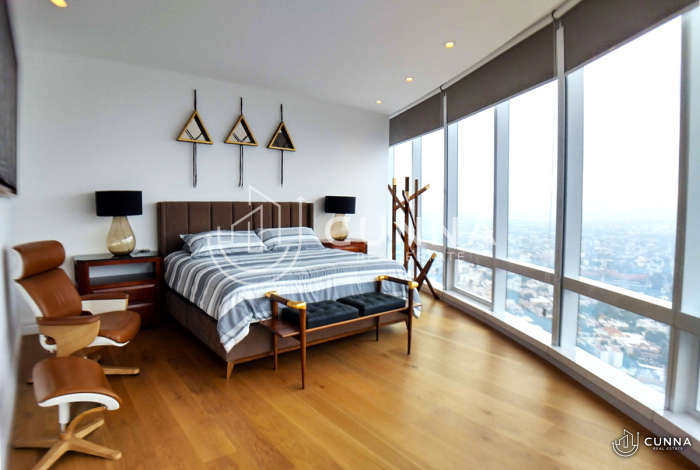 departamento mítikah piso 56 en venta