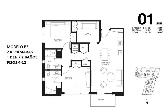 Departamento Venta Miami Florida