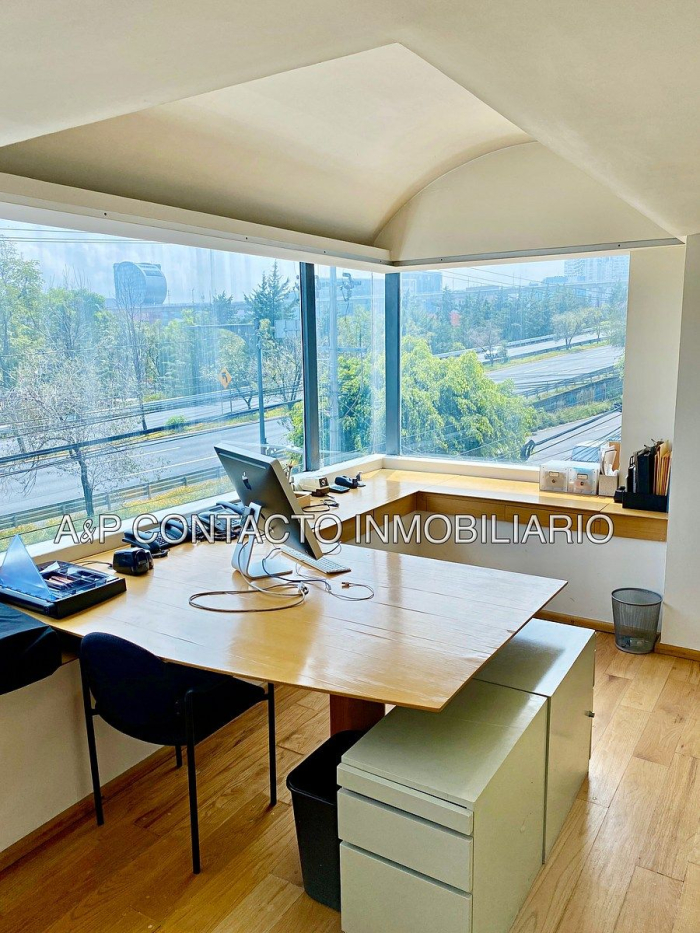 Oficinas Amuebladas Renta En Santa Fe 156m2 