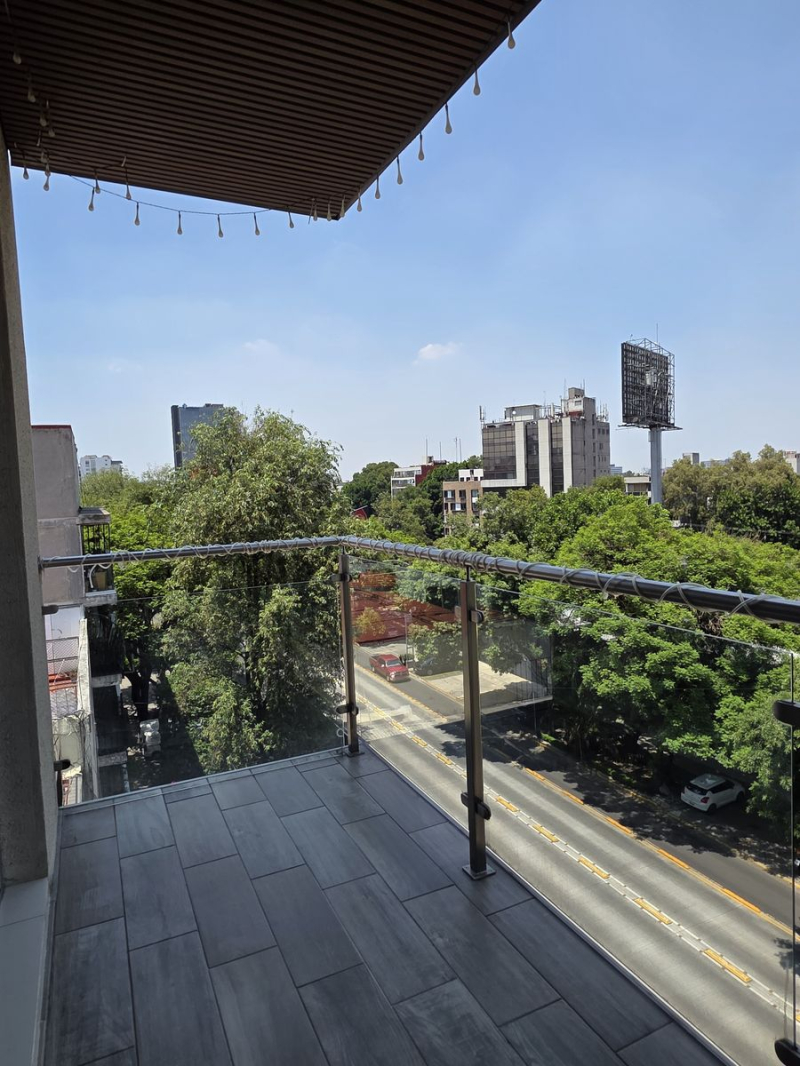 renta departamento en letrán valle, 3 recamaras