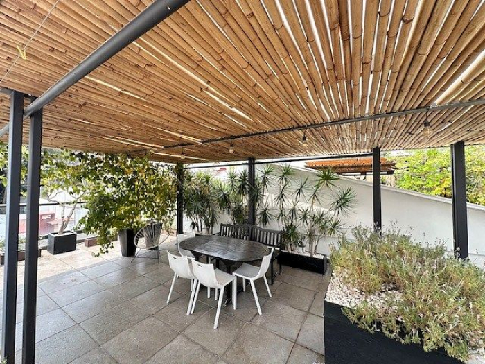 Polanco, Lafontaine,  Departamento AMUEBLADO Con Amplia Terraza Propia. Renta $65,000MN