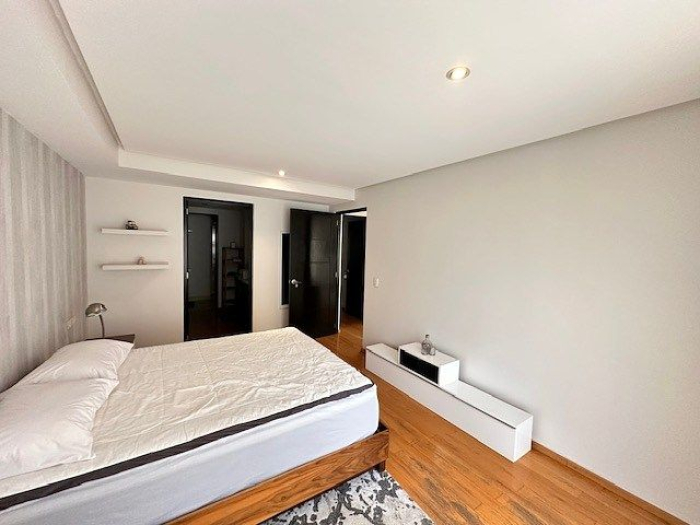 Polanco, Lafontaine,  Departamento AMUEBLADO Con Amplia Terraza Propia. Renta $65,000MN