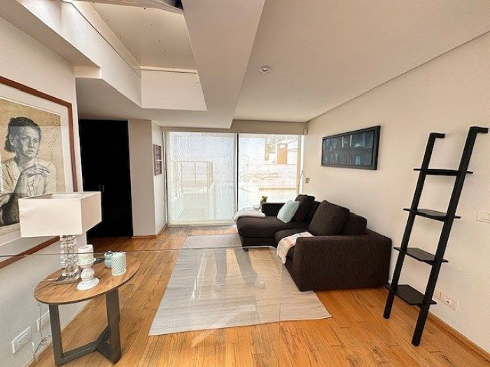 Polanco, Lafontaine,  Departamento AMUEBLADO Con Amplia Terraza Propia. Renta $65,000MN