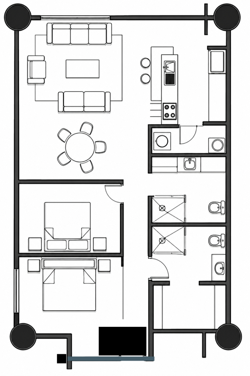 Departamento En Renta En San Fernando