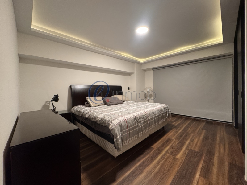 renta departamento amueblado en polanco, 2 recamaras