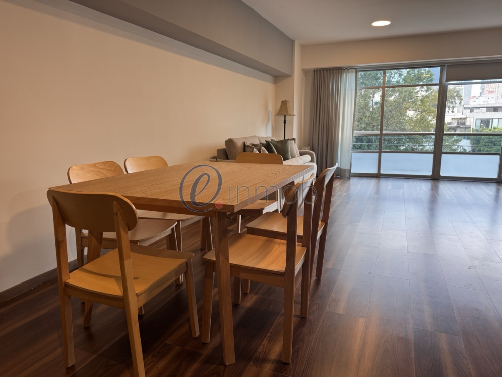 Renta Departamento Amueblado En Polanco, 2 Recamaras