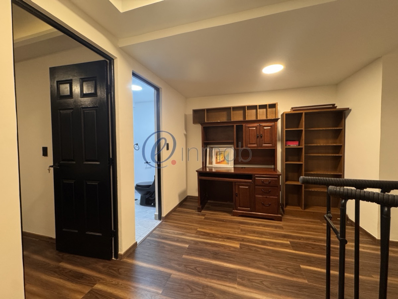 renta departamento amueblado en polanco, 2 recamaras