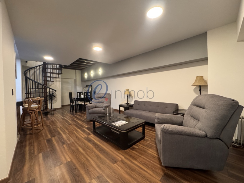 renta departamento amueblado en polanco, 2 recamaras