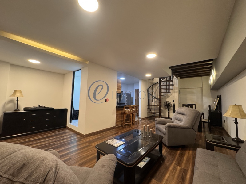 renta departamento amueblado en polanco, 2 recamaras