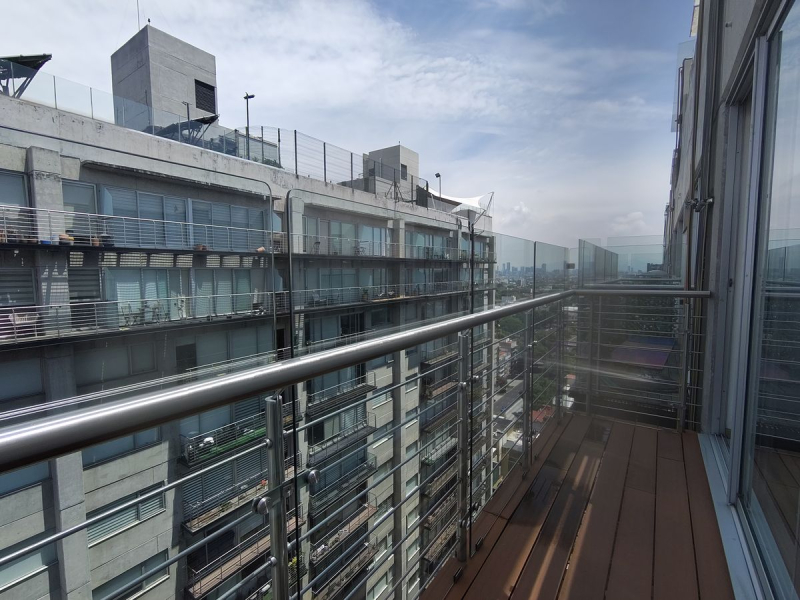 venta departamento ph en grand tower del valle, piso 19