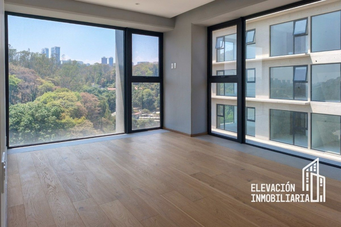 Venta de Departamento nuevo con terraza en Bosque Real Huixquilucan