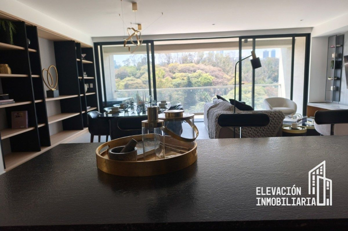venta de departamento nuevo con terraza en bosque real huixquilucan
