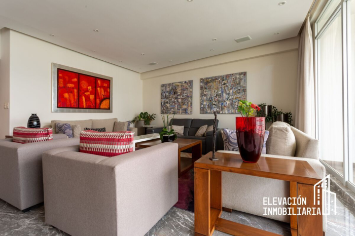 venta de departamento con terraza, bosque real, huixquilucan, estado de méxico.