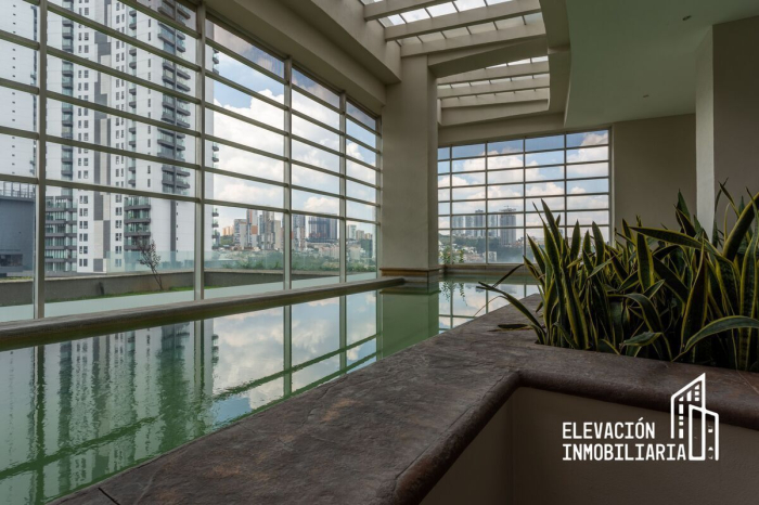 venta de departamento con terraza, bosque real, huixquilucan, estado de méxico.