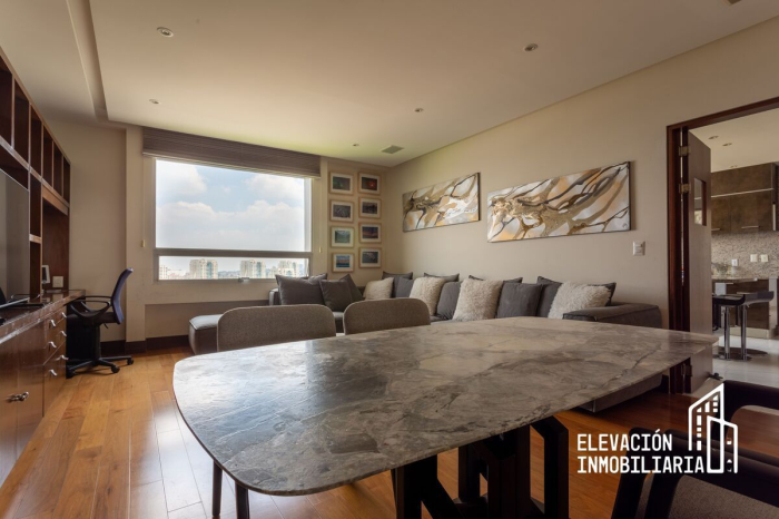 venta de departamento con terraza, bosque real, huixquilucan, estado de méxico.