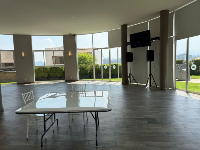 venta de departamento con terraza punta horizonte, bosque real