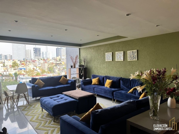 venta de departamento r. capri en hacienda del ciervo, interlomas, huixquilucan.