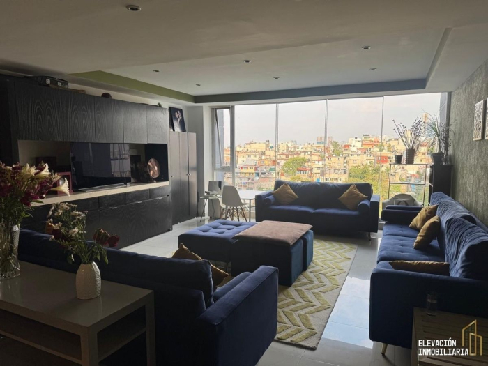 venta de departamento r. capri en hacienda del ciervo, interlomas, huixquilucan.