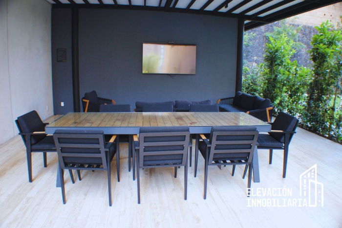 venta de departamento a estrenar en hacienda del ciervo, interlomas, huix.