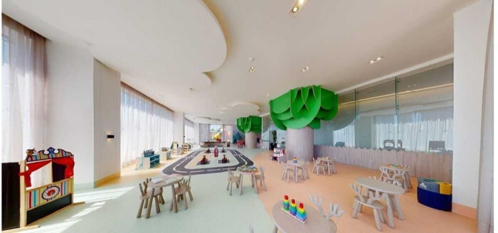 Renta de Departamento con Family Room y Terraza en Bosque Real.