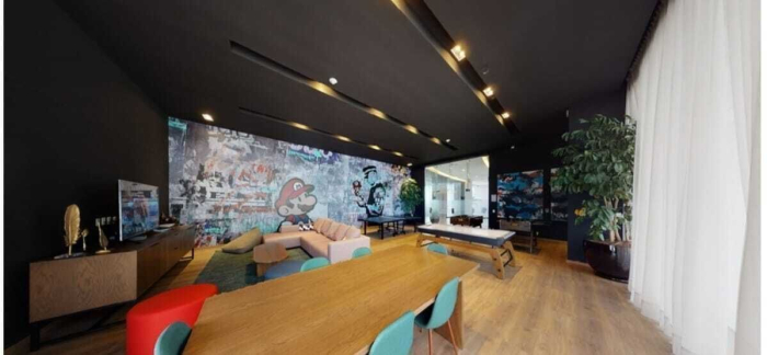 Renta de Departamento con Family Room y Terraza en Bosque Real.
