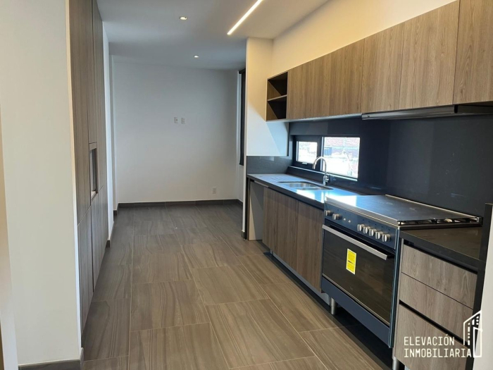venta de departamento be grand park bosques, hacienda de las palmas, huix.