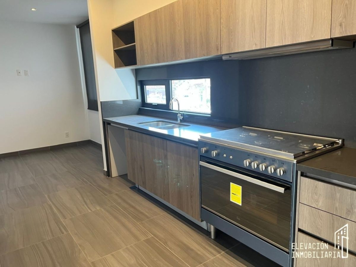 venta de departamento be grand park bosques, hacienda de las palmas, huix.