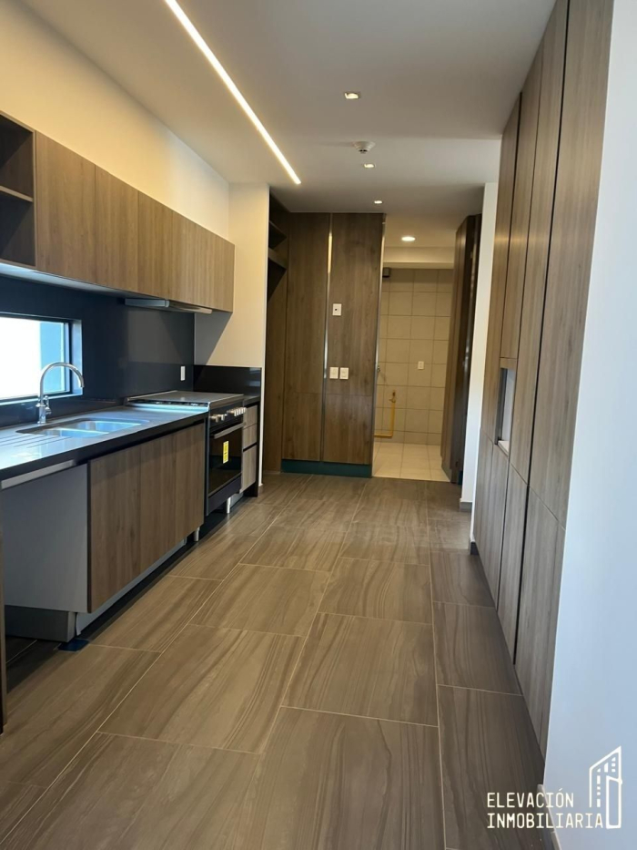 venta de departamento be grand park bosques, hacienda de las palmas, huix.