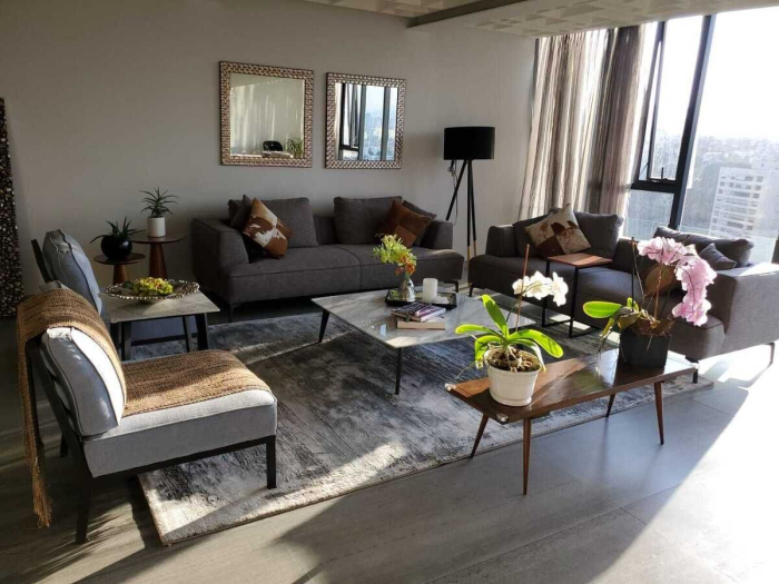 departamento en avivia bosques amueblado, bosques de las lomas
