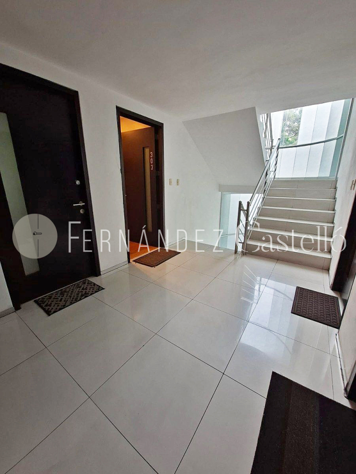 renta departamento amueblado, exterior, roma norte, puebla