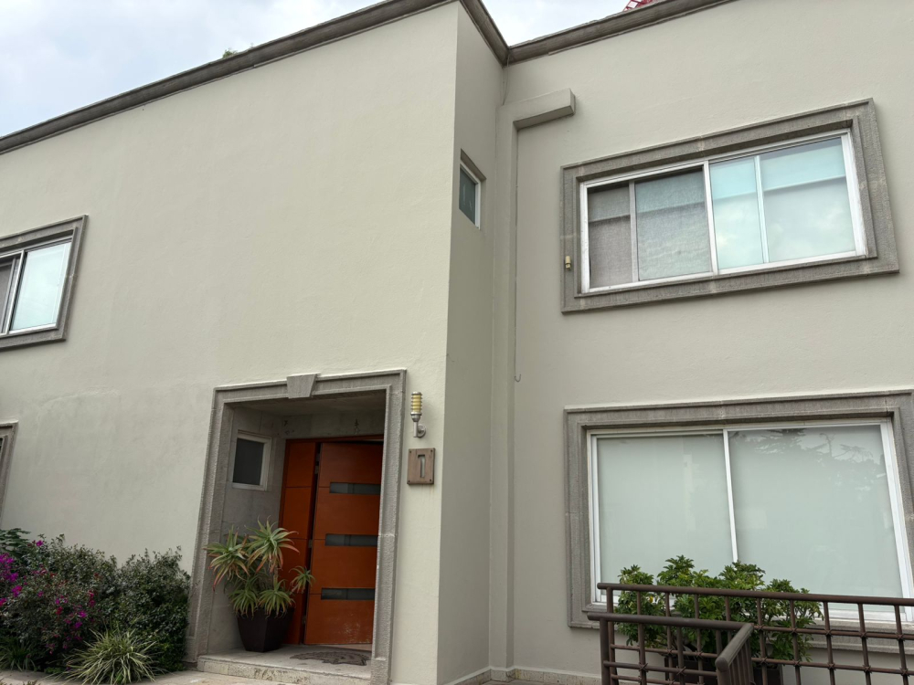 casa en condominio en renta en lomas de tecamachalco